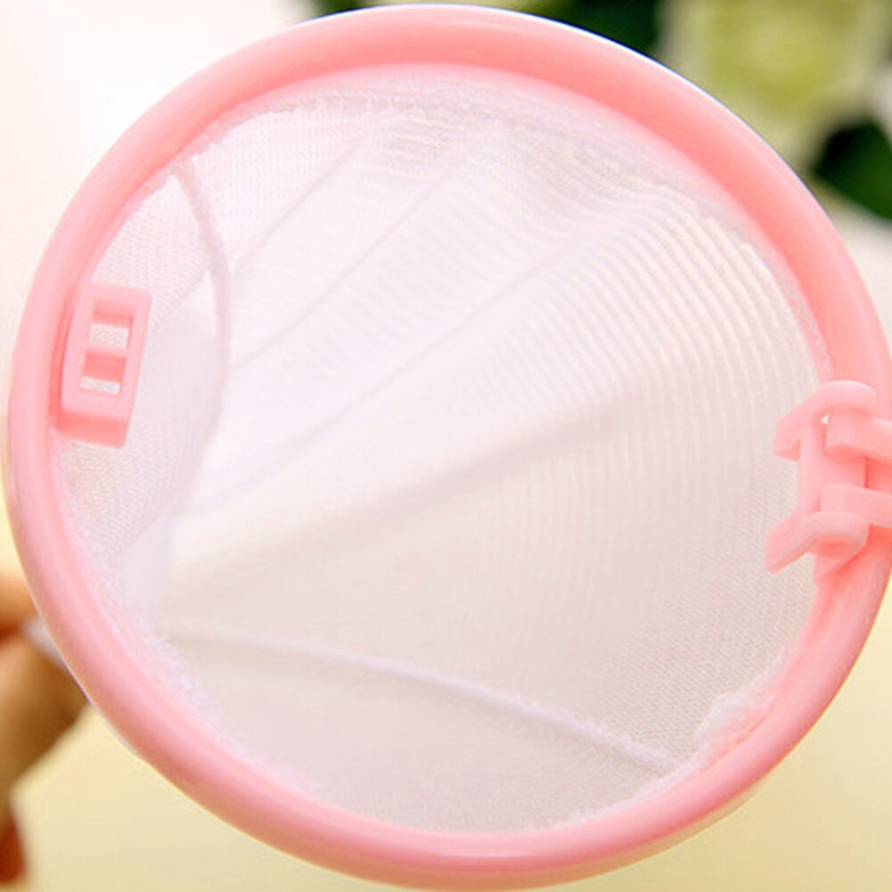 Reusable Top Loader Washing Machine Handy Lint Trap Debris Filter Mesh Pouch Remover Hair Catcher Washer
