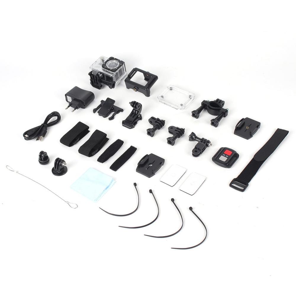 4K Wifi Action Camera 170 Degree Wide Angle Sports DV Camera Waterproof Outdoor Diving Riding Photo Shooting Video Recording