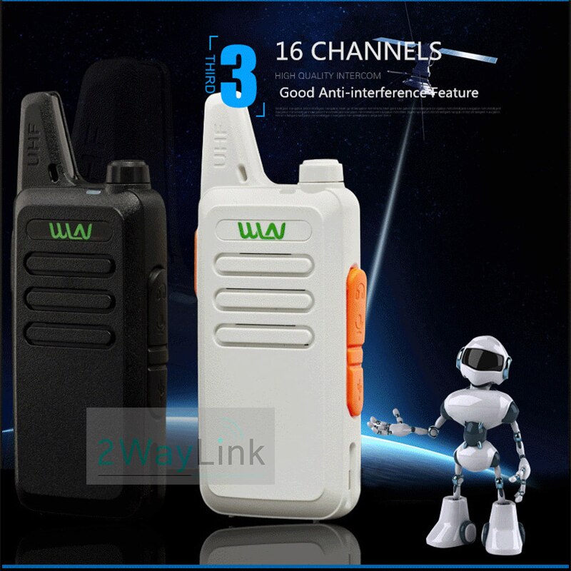 2 stücke WLN KD-C1 Mini Radio 5W Walkie Talkie UHF Zwei Funkgeräte RT22 ZT-X6 Handliche Mini 5W ham Radio KD-C2 Upgrade Version Billig Heißer