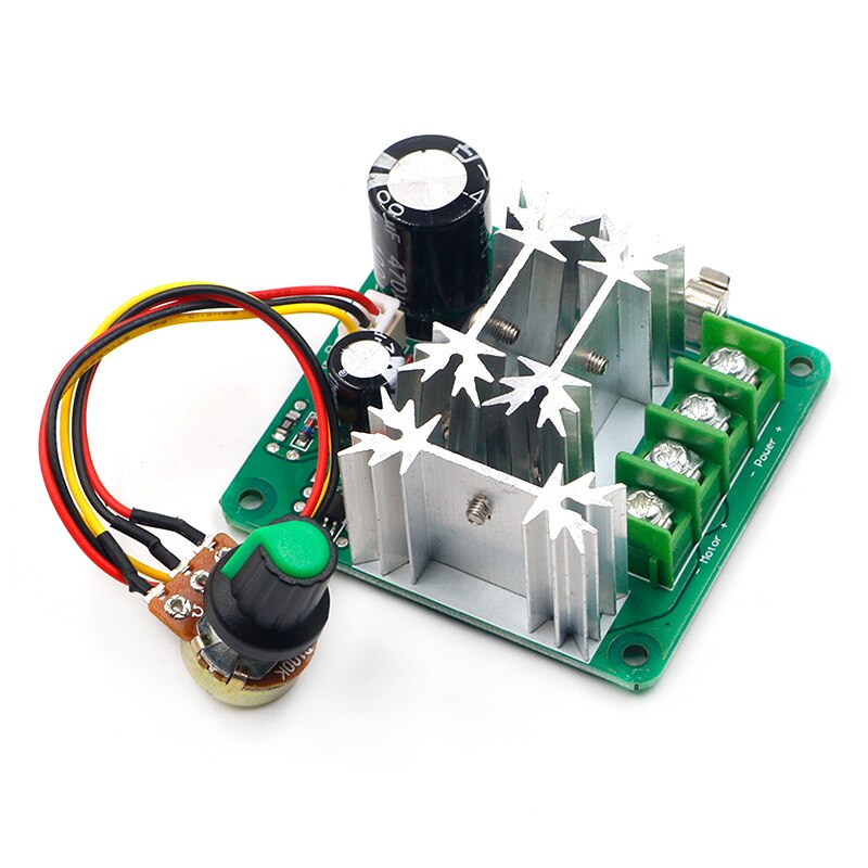 Dc 6V-90V 15A Dc Motor Speed Controller Traploze Snelheidsregeling Pulse Width Pwm Dc 12V 24V 36V 48V 1000W