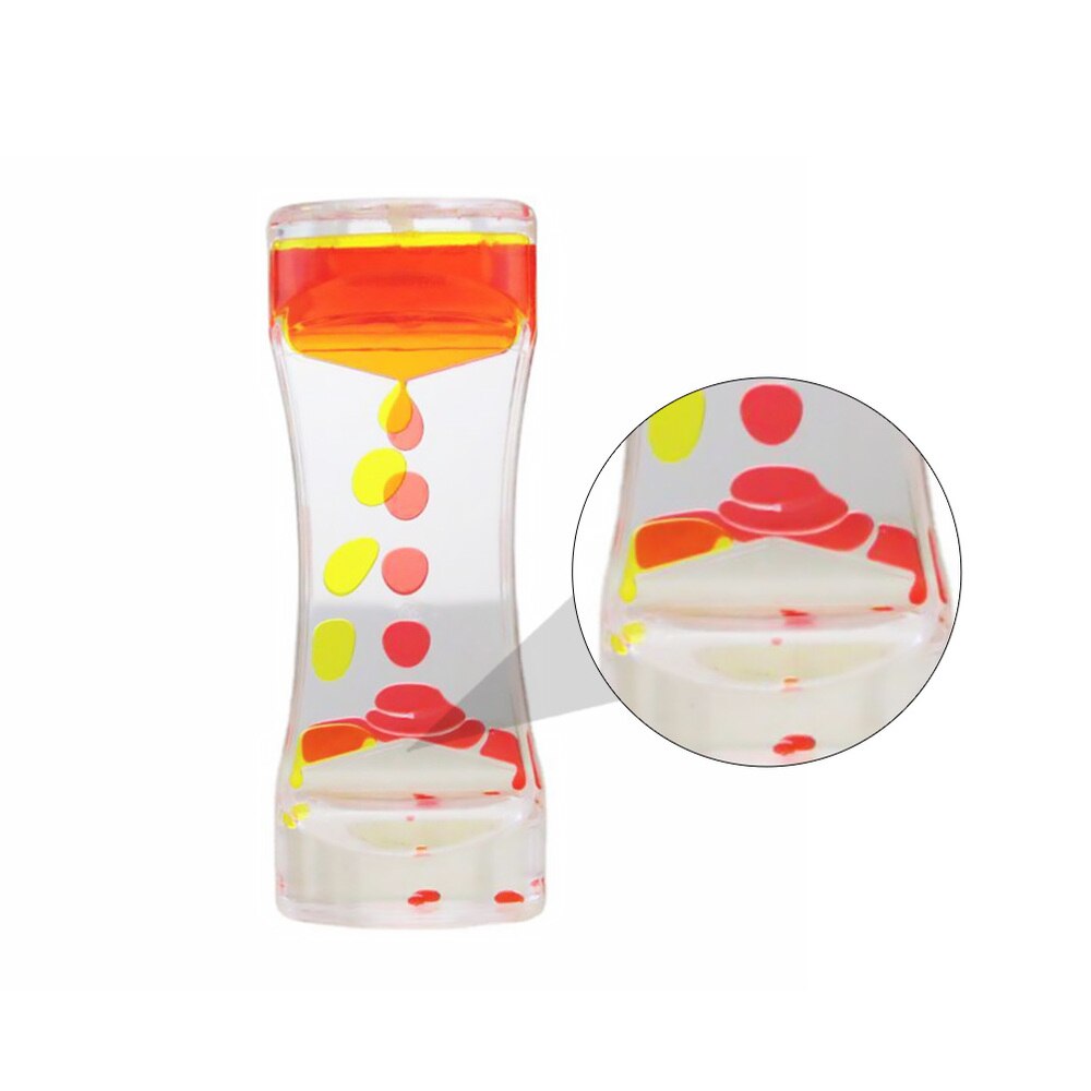 Liquid Motion Sandglass Timer Novelty Liquid Motion Bubbler for Children