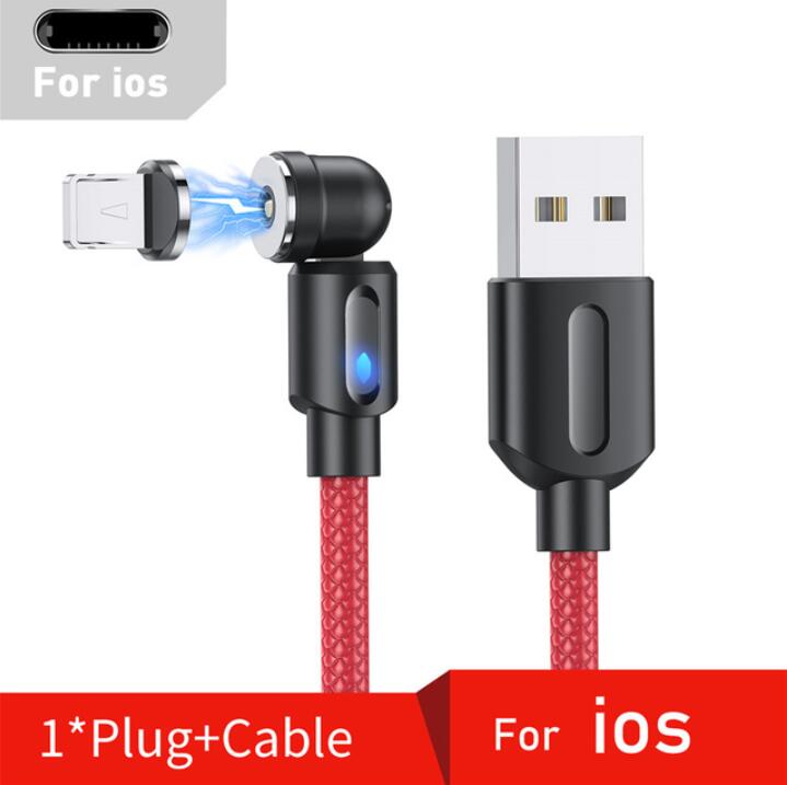 3A QC 3.0 60W USB C a USB tipo C cavo USB C PD caricabatterie rapido cavo dati USB-C tipo c cavo per Huawei Xiaomi Samsung one plus: 1m / Red For iPhone