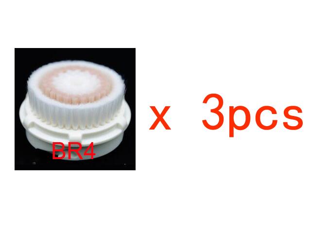 Makeup Mia Facial Sonic Skin Cleansing System Sonic Skin Care Cleansing Device Facial Sonic Cleansing 4 Color Pick: 3pcs br4