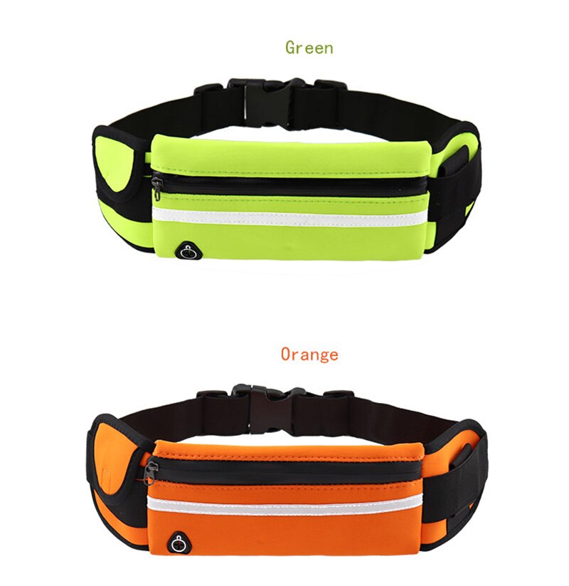 Waist Pack Sport Fanny Pack for Women Men Mini Portable Convenient USB Waterproof Phone Belt Bag Fanny Pack Men for Outdoor Run