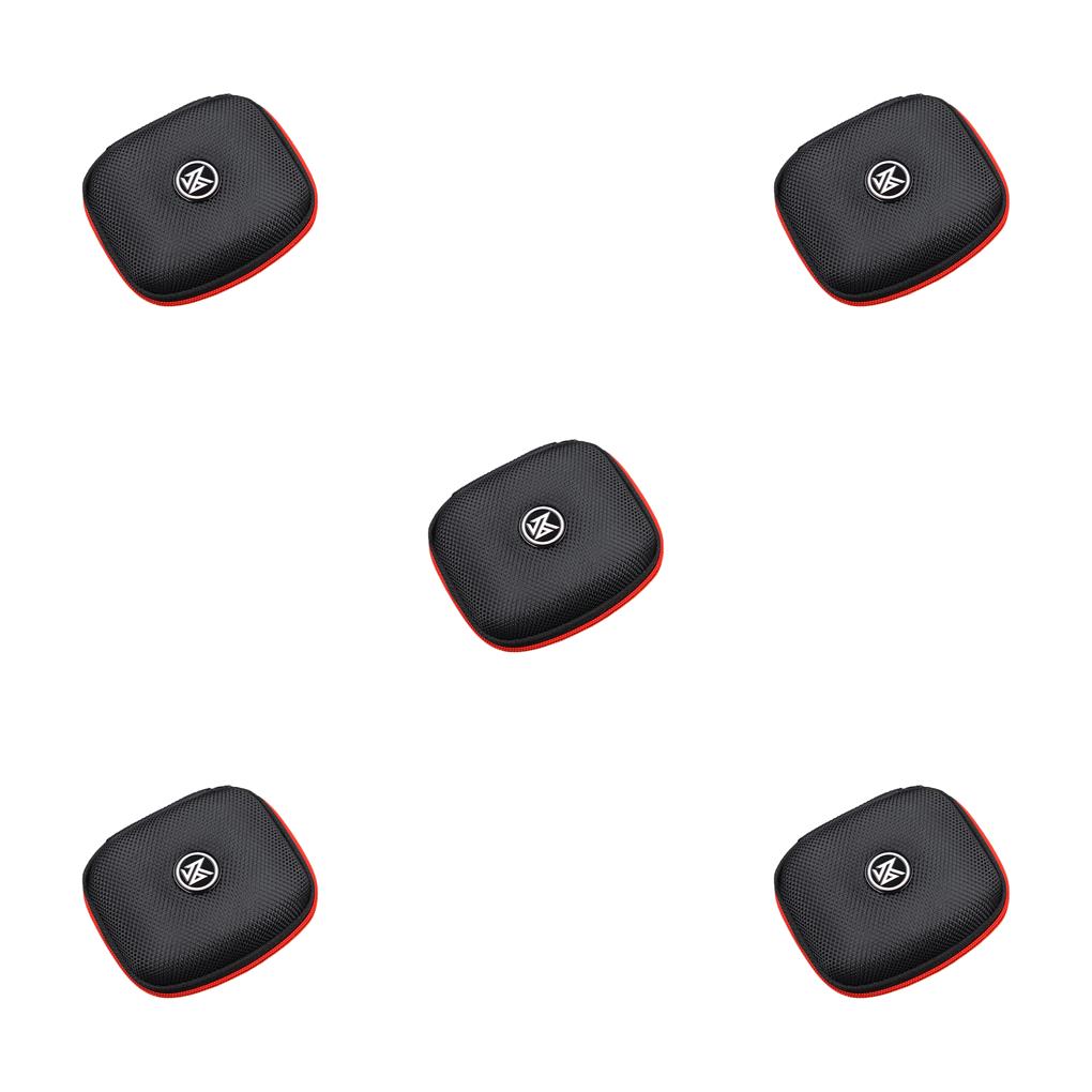 KZ-Bolsa de almacenamiento para auriculares inalámbricos, caja para auriculares, interior, exterior, casa, oficina, viaje, funda protectora con cremallera: Olive