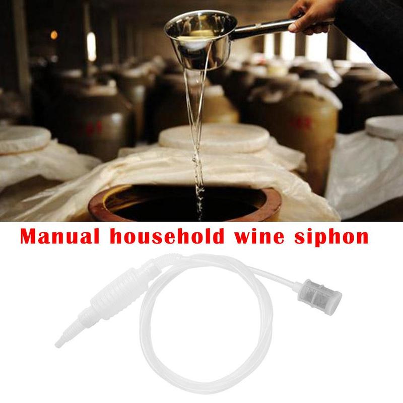 Kitchen Wine Home Brew Siphon Filter Tube Pipe Hose Siphon High Efficiency Beer Tool Wine Tool Filter Brewing A1N0