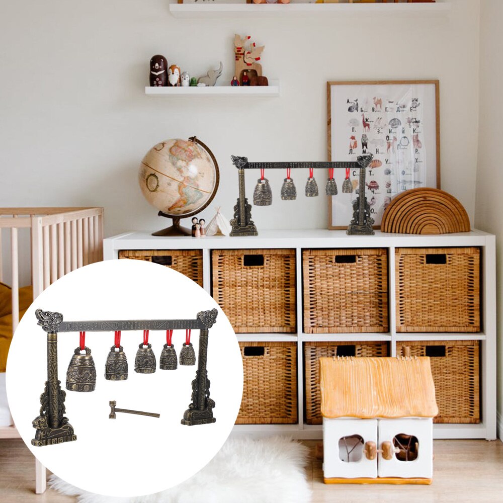 1 Set Single Layer Chimes Ornament Ancient Percussion Instrument Decor: Default Title