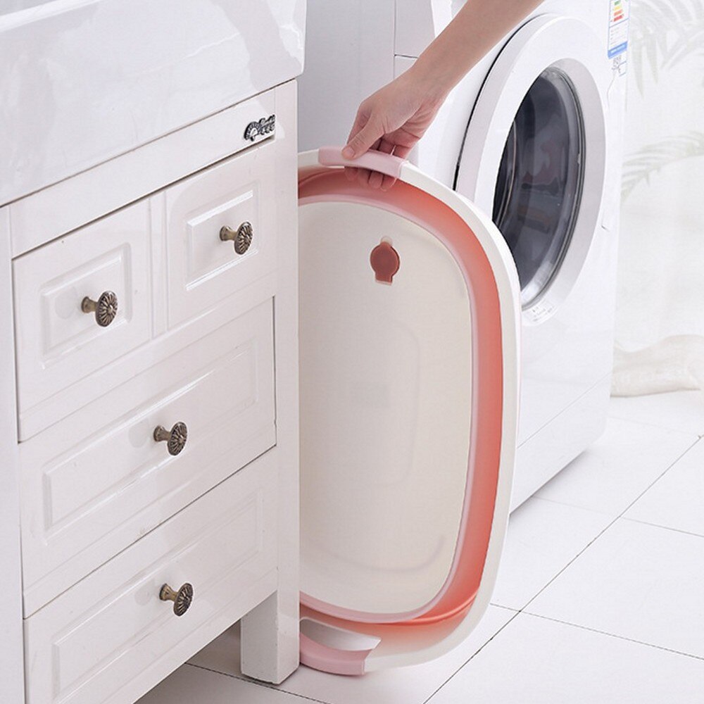 Bañera plegable portátil de silicona para mascotas, cachorros y gatos, bañeras de baño multifunción gruesas y pequeñas para perros, limpiador de bañeras, suministros