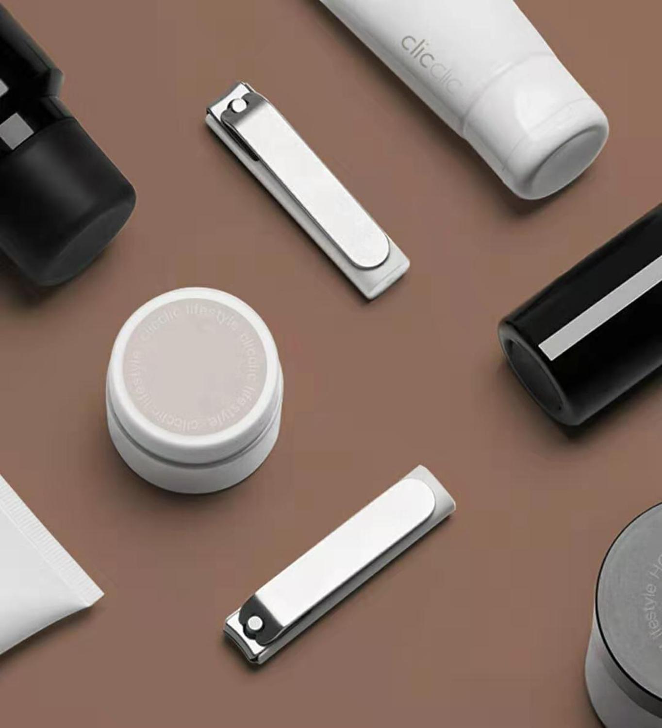 Originele Xiaomi Mijia Geen Splash Nagelknipper Cutter Vingernagel Teennagel Manicure Pedicure met Shell Case Rvs Trimmer