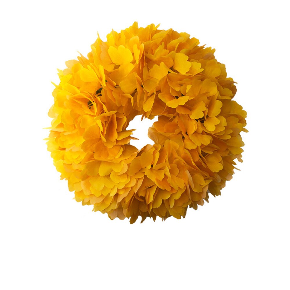 35cm kunstige grønne blader kransdør hengende veggvindu bryllupsfest jul dekor dekorative blomster dekorasjoner
