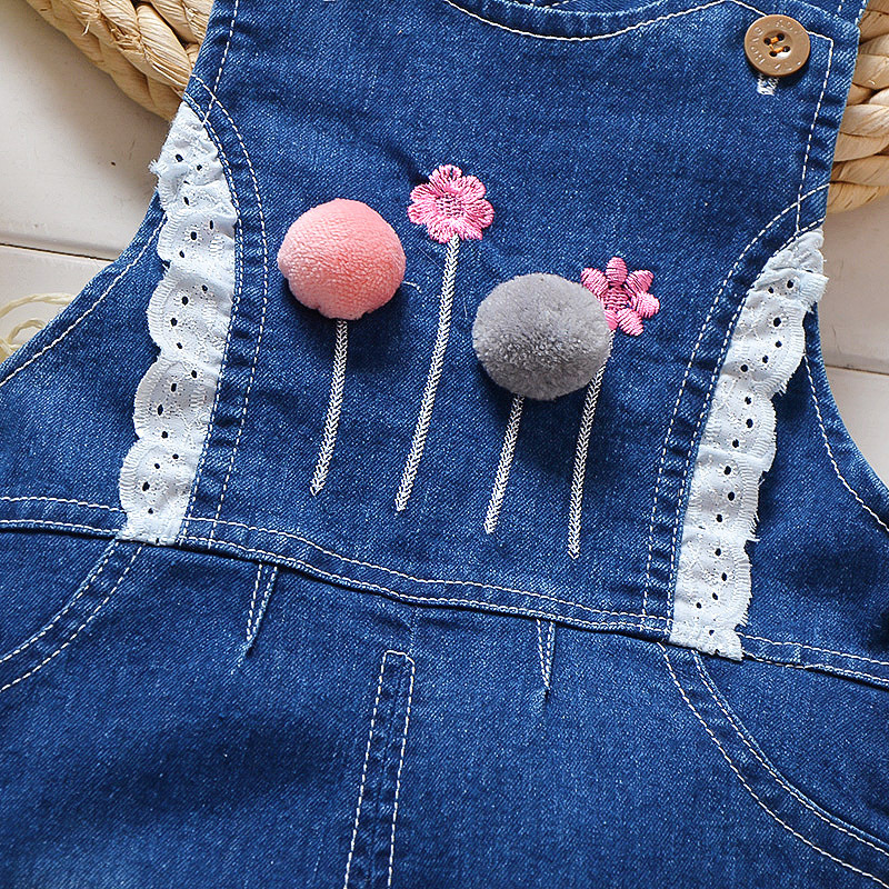 IENENS Kids Baby Girls Clothes Clothing Trousers Jumpsuit Playsuit Toddler Infant Girl Long Pants Denim Jeans Overalls Dungarees
