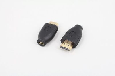 Universal Standard HDMI Male Type A to Micro HDMI Type D Female Socket Adapter Converter Travel