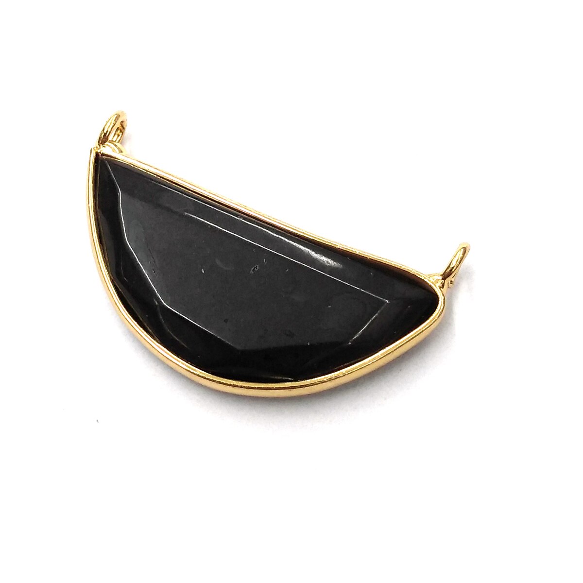 Natürliche Stein Achate Anhänger unregelmäßige bilden Reize Anhänger für Schmuck Machen DIY Halskette Zubehör Größe 11x32 mm-14x32 mm: schwarz agates