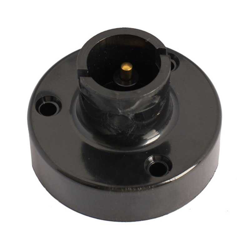 B22 Bayonet Bulb Lamp Base Holder Chandelier Lampholder Converter Black OCT998