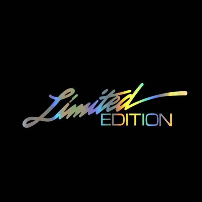 car accessories LIMITED EDITION 3D car body stickers Auto parts: multicolor