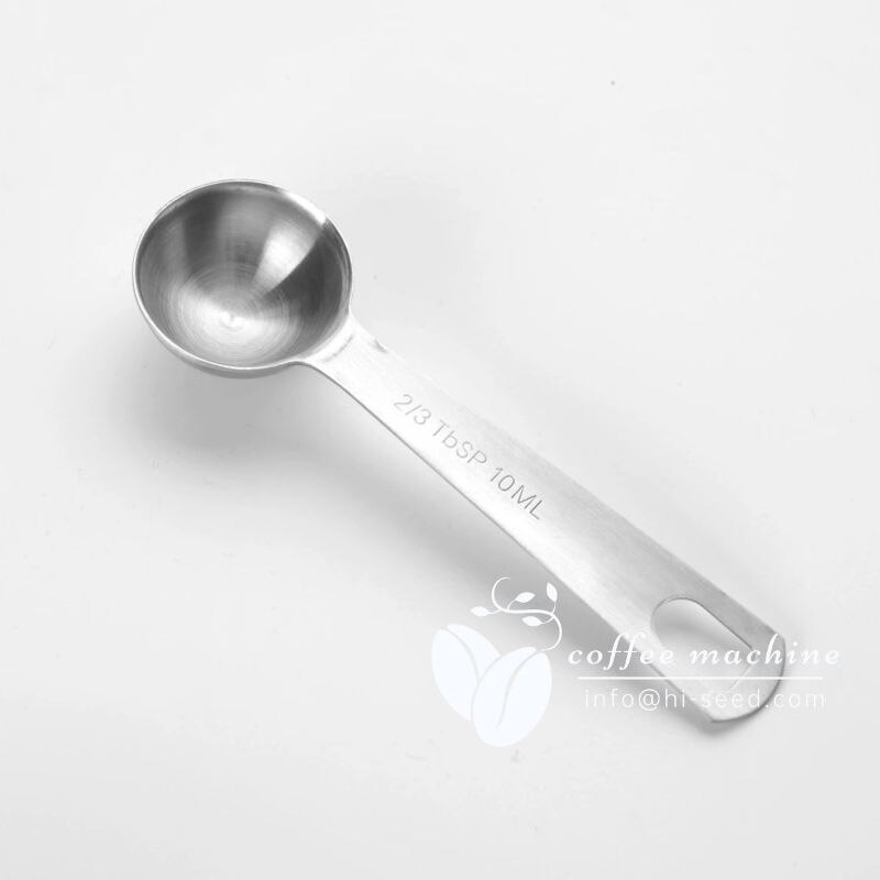Baked stainless steel measuring spoon four-piece measuring cup commercial kitchen tools about 384 grams milk tea shop supplies: 10ml