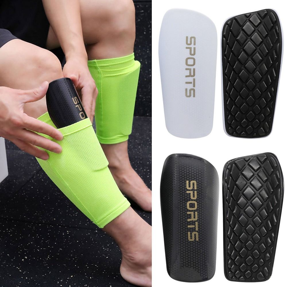 Voetbal Scheenbeschermers Voetbal Beschermers Pads Volwassen Kinderen Scheenbeschermers Licht Sok Insert Board Jongen Training Legging Beschermende Kleding