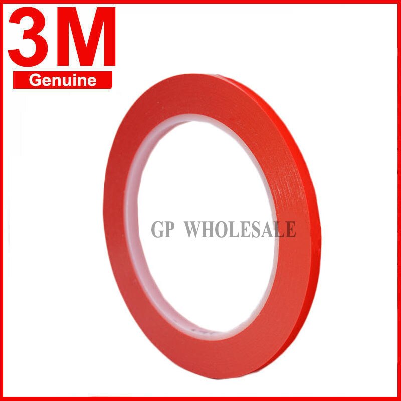 3M 471 Rode Aangebracht Pvc Vloer Keten Lijn Trace Identifier Waarschuwing 5S Gepositioneerd Veiligheid Markering Gevaar Tape 5mm ~ 50 Mm Breedte Kiezen