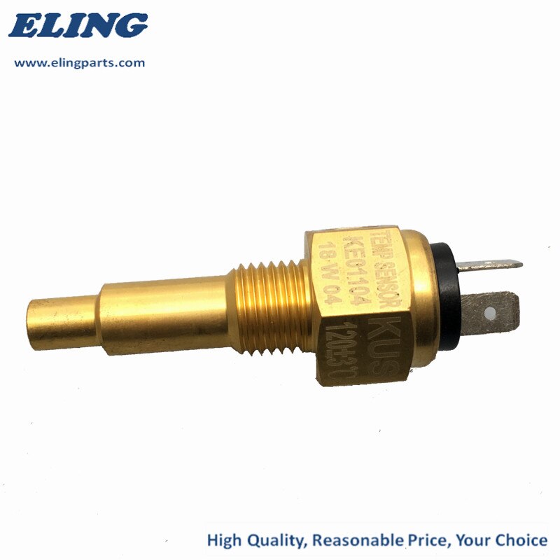 KUS Universal 52mm(2") Car Oil Temp Temperature Gauge Sensor Meter Indicator 50-150℃ 12V 24V Automotive Waterproof: M14x1.5