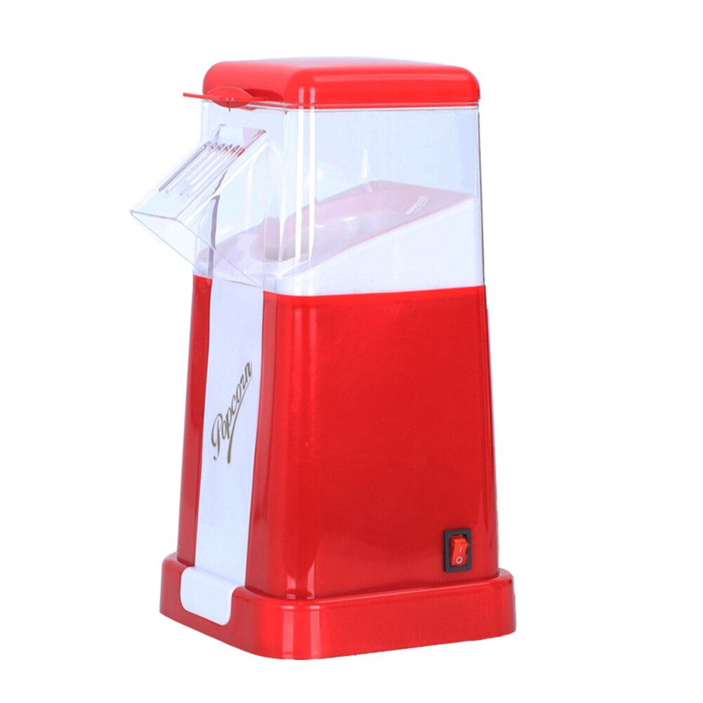Electric Corn Popcorn Maker Household Automatic Air Popcorn Making Machine DIY Corn Popper Children: US