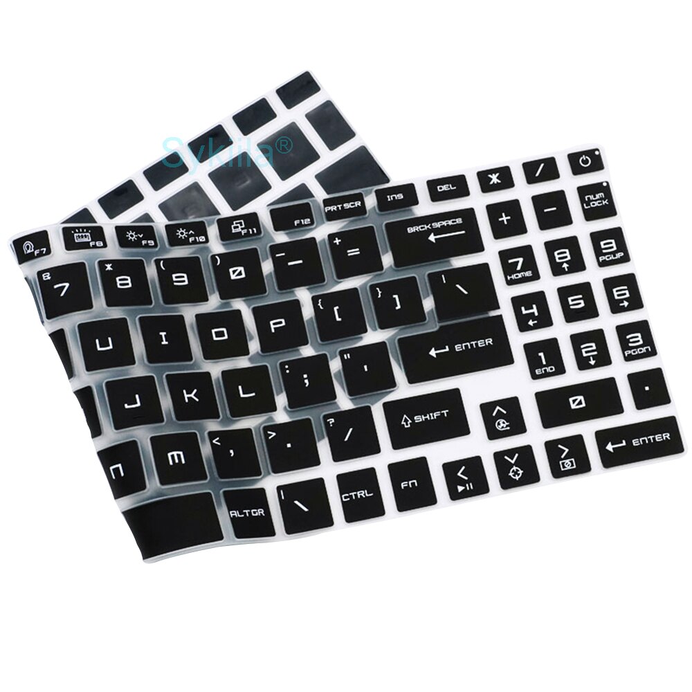 Keyboard Cover for MSI Summit B14 B15 E14 E15 E16 Flip Evo A11 Silicone Protector Skin Case 15.6 17.3 Gaming Laptop Accessories