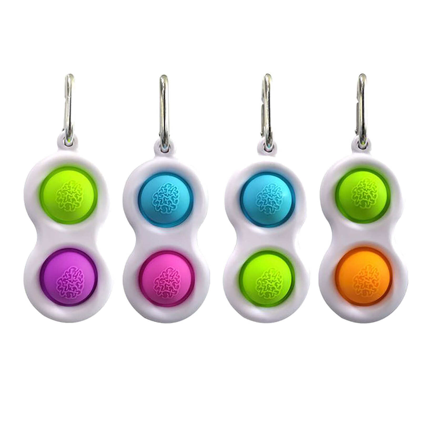 Fidget Simple Dimple Toy Stress Relief Hand Fidget Toys For Kids Adults Early Educational Autism Special Need Decompression Toys: E