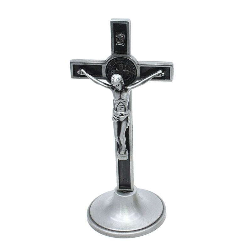 Kruis Kruisbeeld Christus Katholieke Jezus Religieuze Kerk Decoratie Stand Muur Antieke Huis Kapel Decor