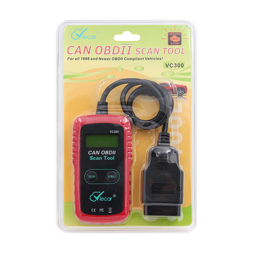 Acheheng VC300 Elm 327 Obd Obd 2 Auto Diagnostische Auto Tool OBD2 Scanner Automotivo Odb2 ELM327 1.5 CY300 Code Reader scan Tool