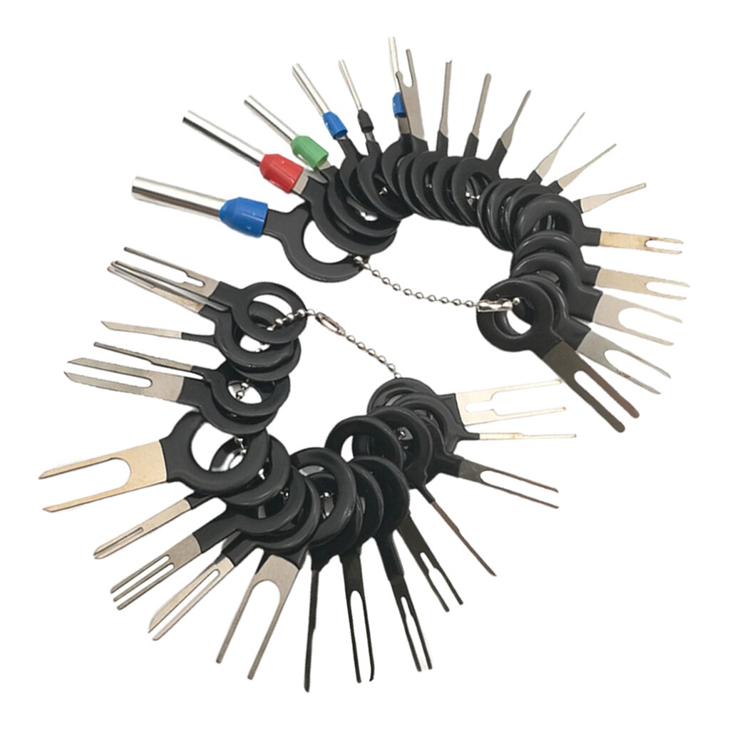 36 stücke Auto Terminal Entfernung Bausatz Verdrahtung crimpen Stecker Stift Auszieher Abzieher Terminal Reparatur Werkzeug