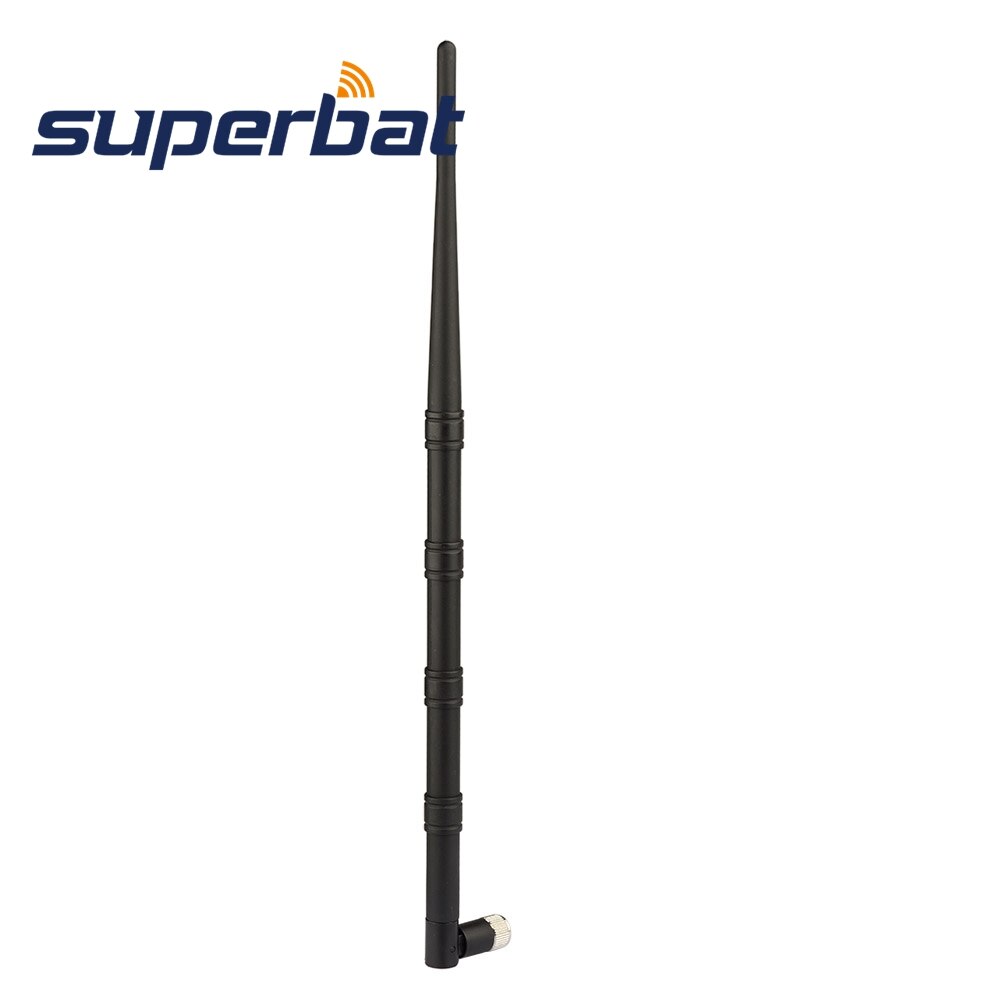 Superbat 2.4GHz 15dBi WiFi Router Antenna RP-SMA spina (pin femmina) connettore inclinazione-girevole Wireless LWU