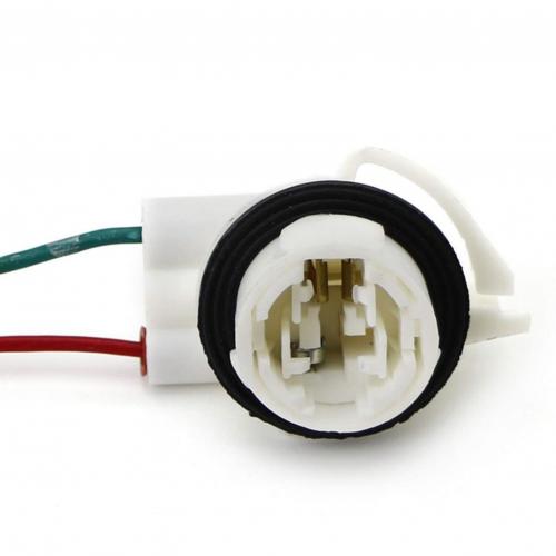 3156 LED Connector 2-Wire Harness Socket Turn Signal Light DRL Car Lamp Holder: Default Title