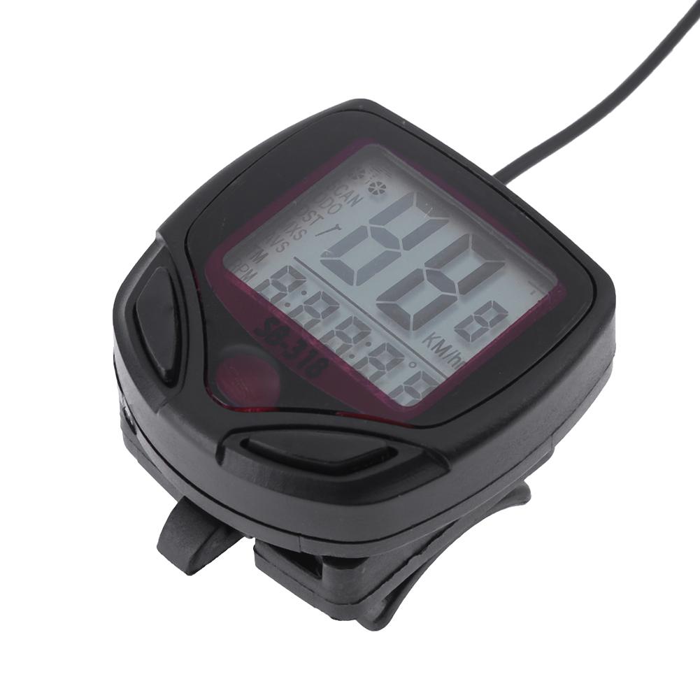 Mtb Fiets Waterdichte Fiets Computer Met Digitale Lcd-scherm Snelheidsmeter Kilometerteller Stopwatch Rijden Accessoires Tool