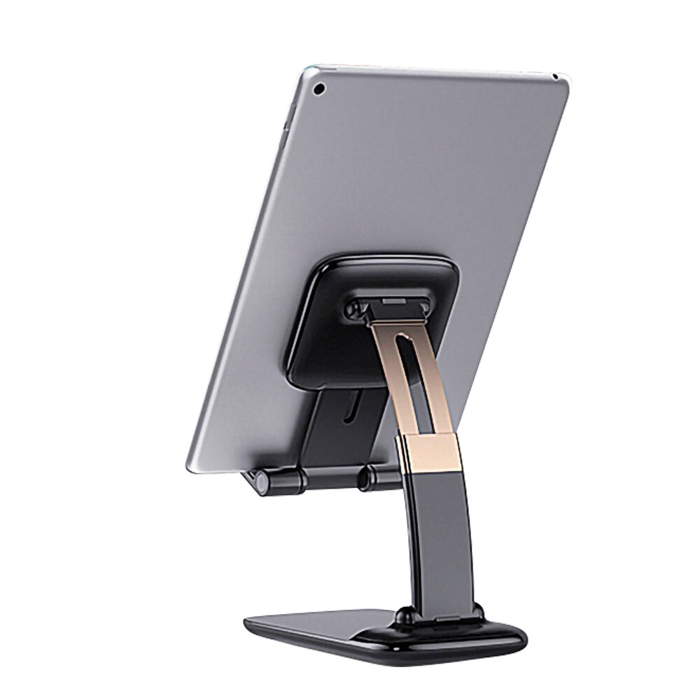 Tablet-halterung für ipad (9.7 , 10.2 10.5 11 zoll), verstellbarer desktop-ständer für xiaomi und samsung: Schwarz