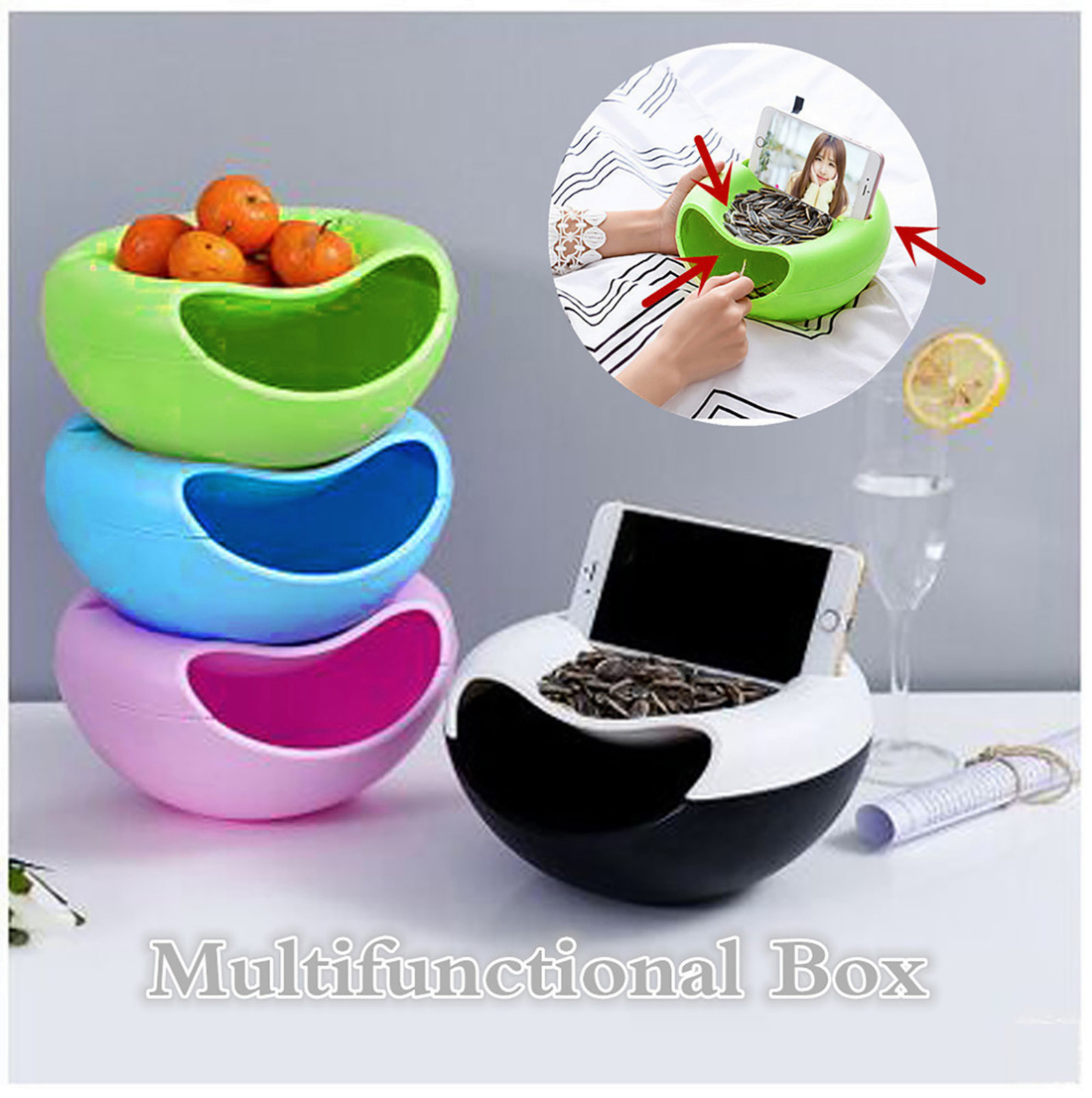 Shape Bowl Perfect For And Dry Storage Box