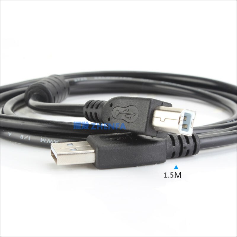 Zhenfa voor samsung printer datakabel scx -4300 scx -4200 scx -4100 scx -4520f scx -4824 4825 scx -3201 1.5m 3m 5m usb connector