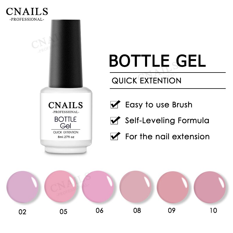 CNails Professionelle Schnell Extention UV Gel Tränken Weg Vom Aufbau Gel Nagellack Einfach Pinsel Lack Nagel Gel Nail art LED gel Polnisch