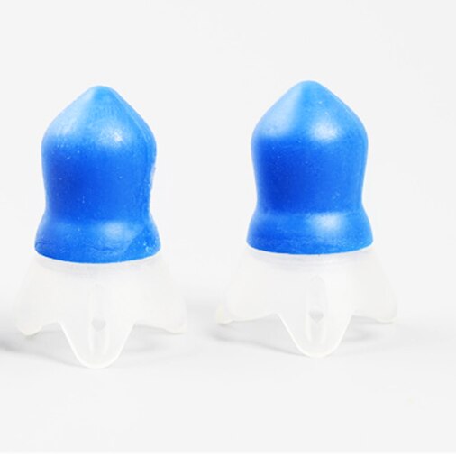 1 Pair Protection Earplugs Ear plugs Noise Cancelling Hearing For Concerts Musician Motorcycles Reusable Silicone: Blue