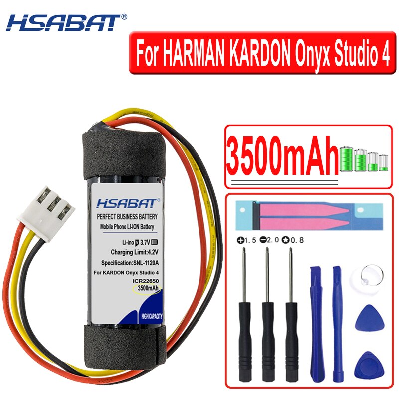 Batteria HSABAT 4100mah per altoparlante HARMAN KARDON Onyx Studio 4 ICR22650