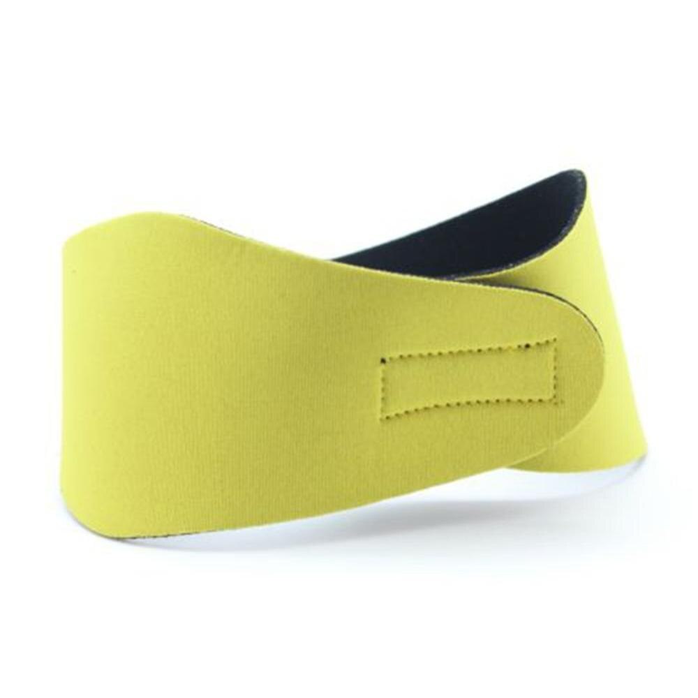 Bandeau de natation protège-oreille étanche néoprène combinaison de plongée bandeaux couleur unie Sport nautique bandeau de natation pour adultes: green