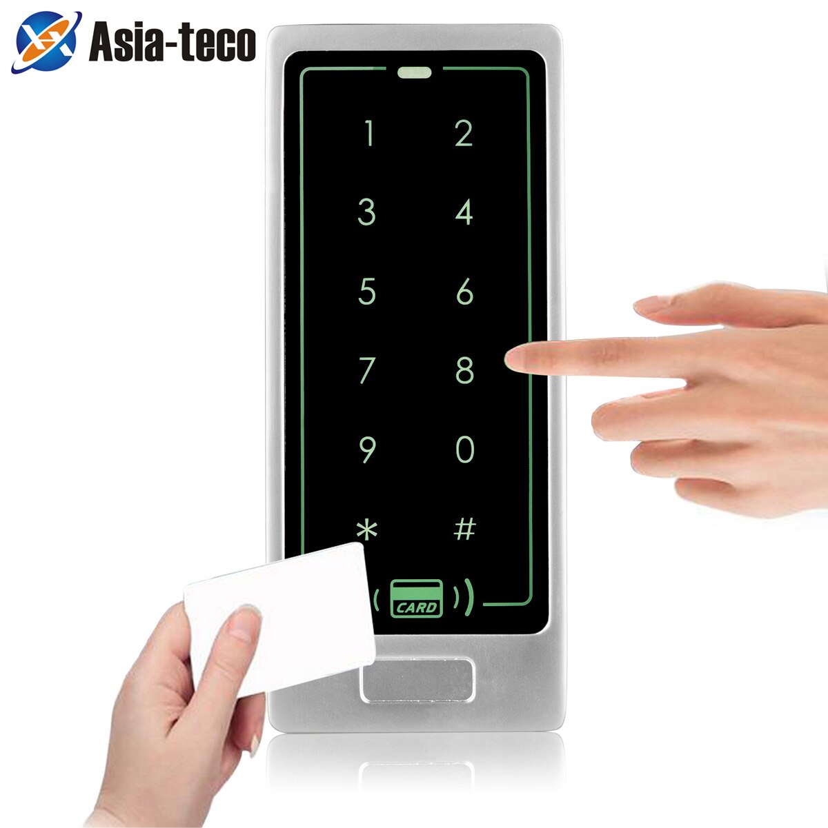 Waterproof Touch Metal 125khz RFID Access Control Machine Electronic Door Lock Electric Gate Opener Smart Keypad