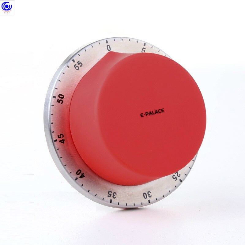 UFO timer persoonlijkheid keuken alarm herinnering mechanische koken digitale klok Gadgets Magnetische Basis Handleiding mechanisme set: Red