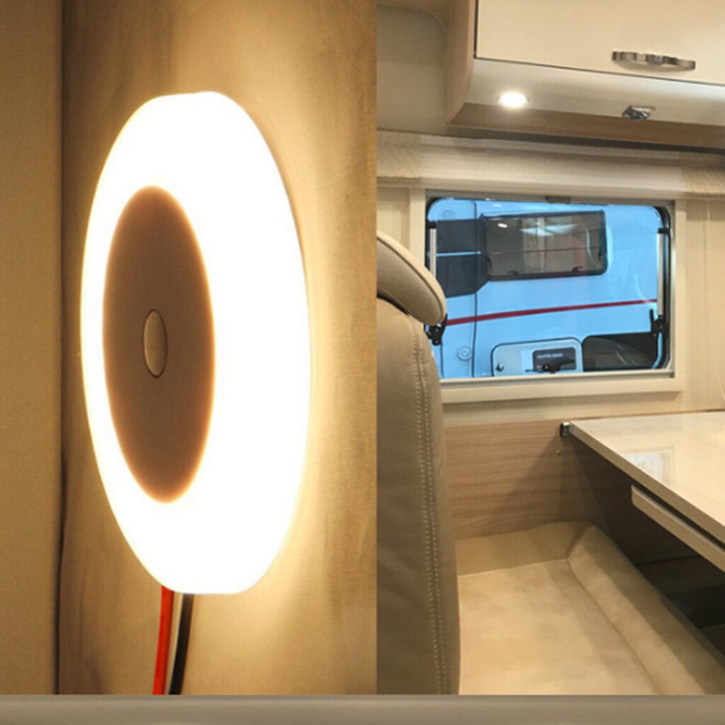 Led Boot Voertuig Interieur Dak Plafond Lichtkoepel Dimbare Warm Wit Lamp