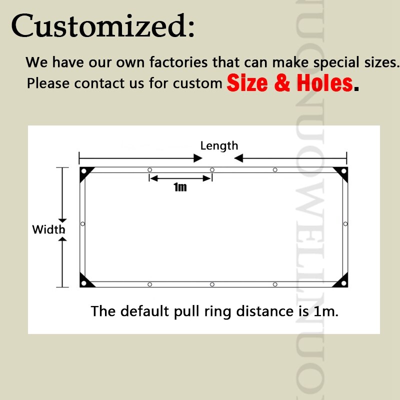 Telone Impermeabile Trasparente In PVC - 1,4x4m, 0,35mm - Con Occhielli In Alluminio Per Esterno, Giardino E Serra