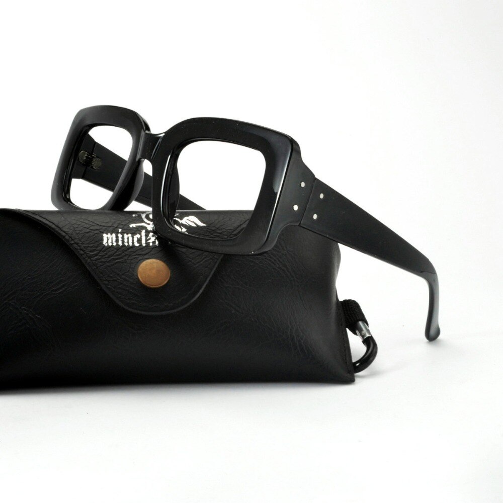 Dikke Frame Progressieve Multifocale Leesbril Vrouwen Mannen Vierkante Brillen Buurt Ver Sight Black Verziendheid Dioptrie Eyewear NX