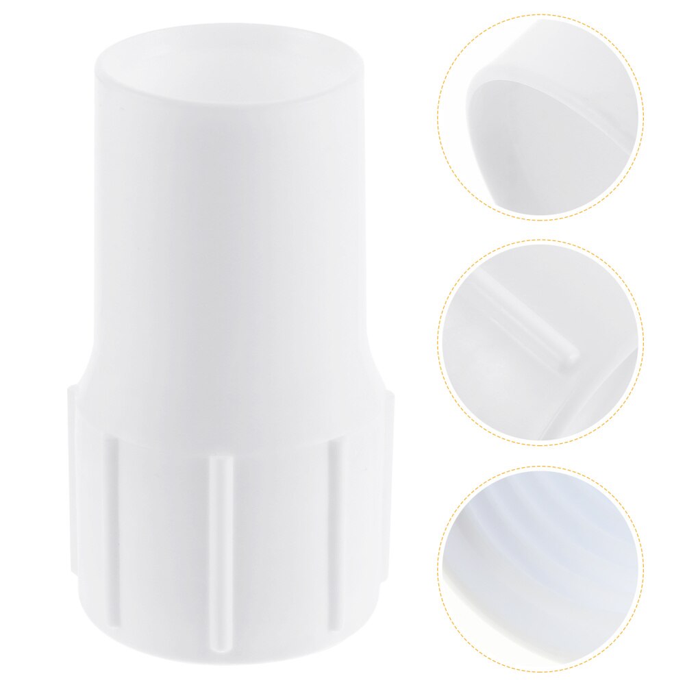 2 Pcs Zwembad Aftappen Slang Manchet Zwembad Schroefdraad Slang End Zwembad Supply: Default Title