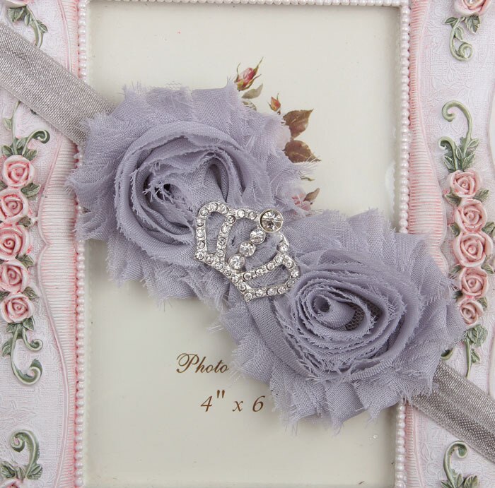 1 st bebis flicka pannband huvudbonad hårband spädbarn nyfödd hårtillbehör kläder prinsessa barn barn småbarn krona blommig