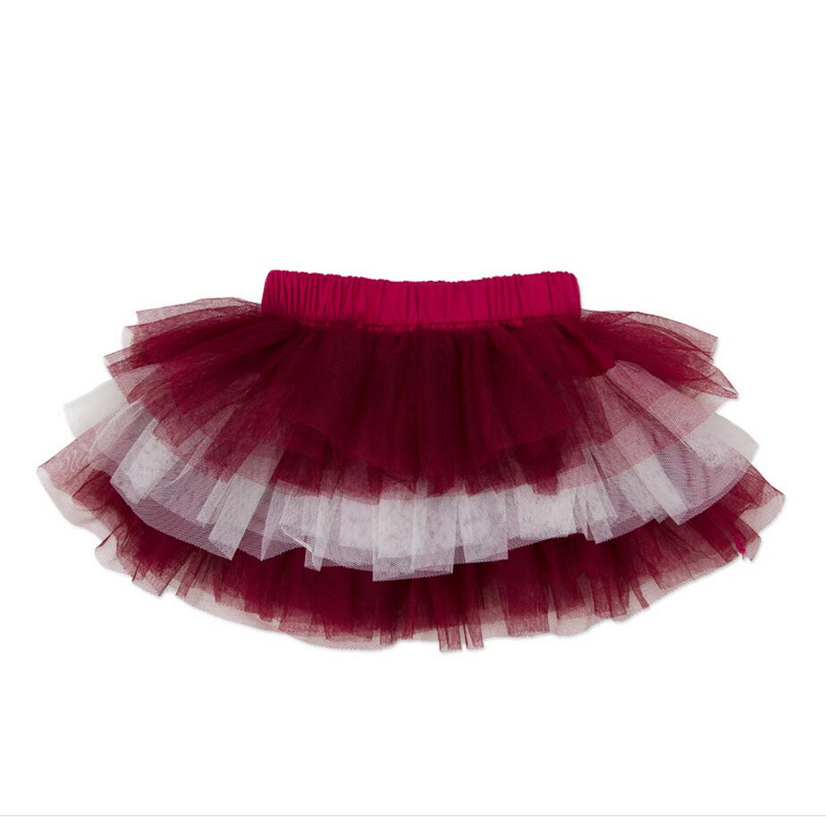 1pc bebê menina tutu saia 6 camadas de malha macia tule saias 4 cores 1st festa aniversário do bebê vestir fotografia prop