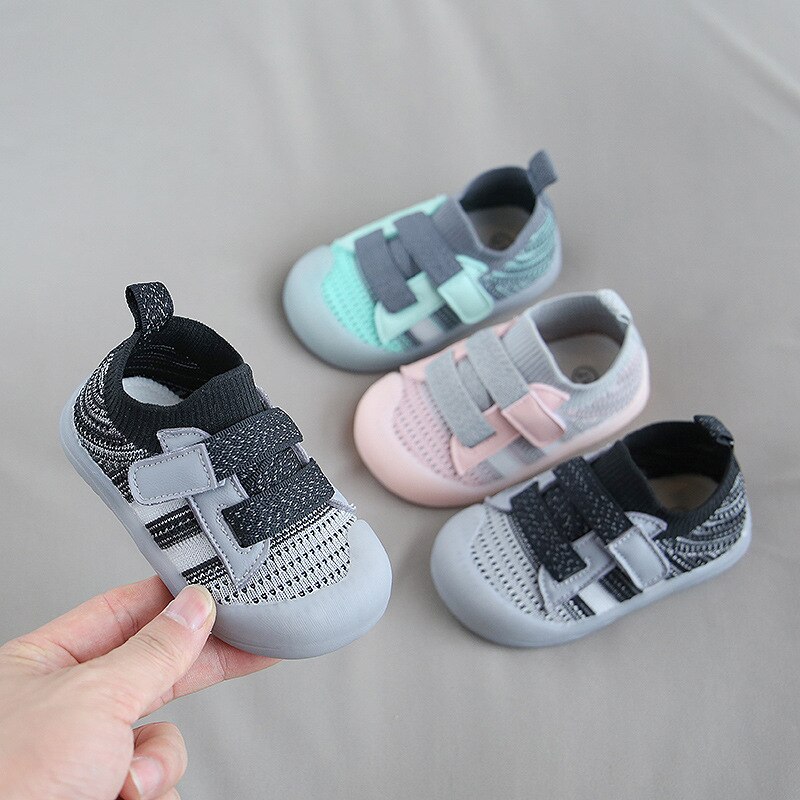 Zzfaber Zachte Baby Peuter Schoenen Kind Mesh Ademende Sneakers Baby Anti-Slip Flexibele Casual Schoenen Voor Baby Meisjes Jongens