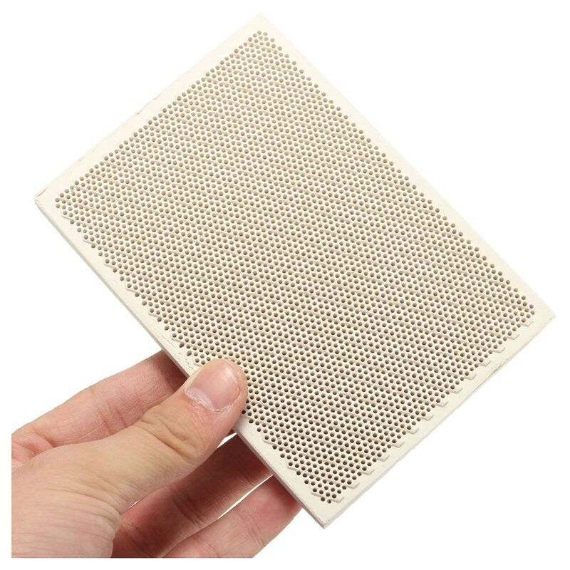 Ceramic Honeycomb Soldering Board Heating For Gas Stove Head 135x95x13mm