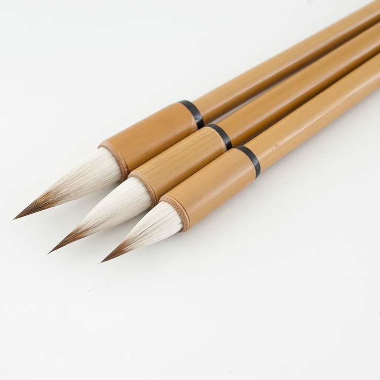 Short front garlic fly head small regular script and brush seven purple three sheep calligraphy scriptures practice Special